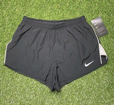 NWT Nike Athletic Running Shorts Size XL Youth Boys 836314-012 Black Drawstring