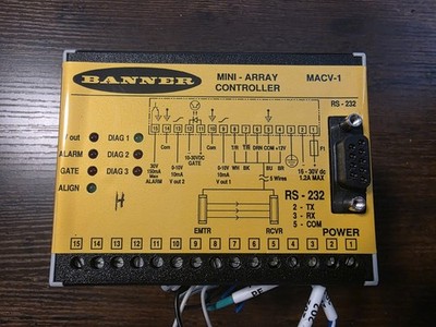 BANNER MINI-ARRAY CONTROLLER RS-232 MAC 1 