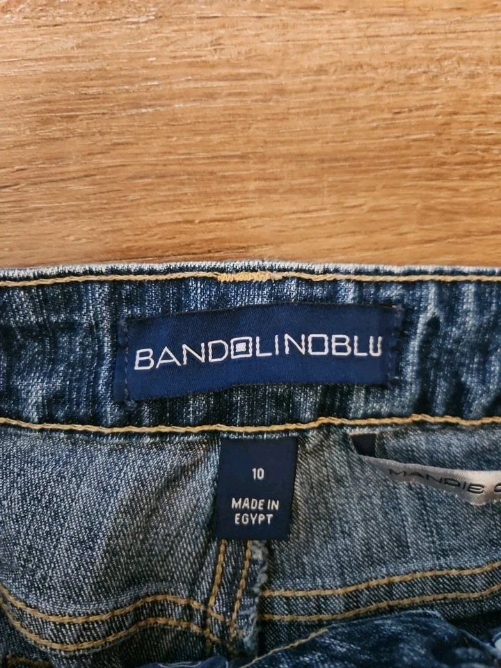 Vaqueros BandolinoBlu Mandie Calce Clásico Para Mujer Talla 10 Azul Denim 100% Algodón  Foto 4 de 4