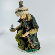 Member's Mark Nativity King Wiseman Figurine 9.5in Hand-Painted Christmas Decor