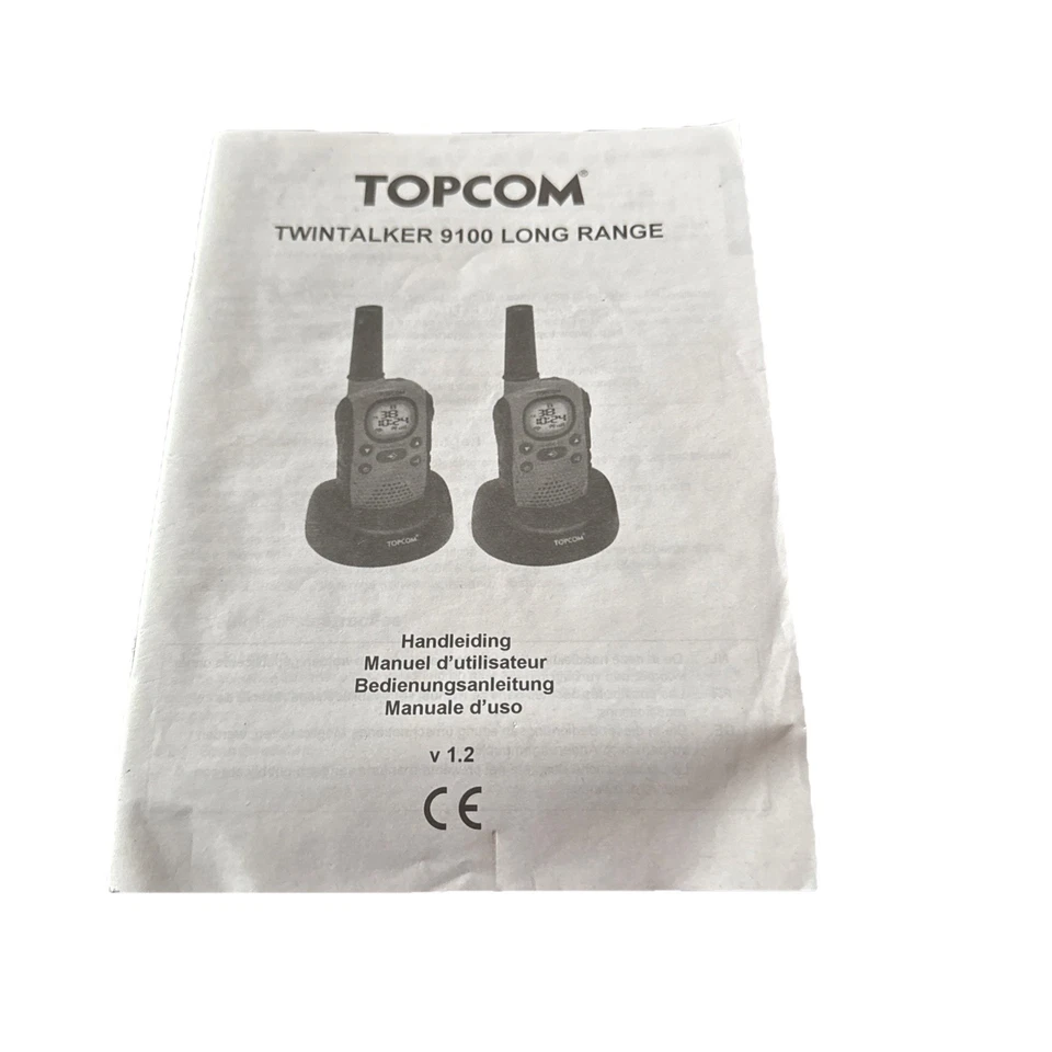 Twintalker 9100 Topcom Walkie Talkie Funkgerät im Originalkoffer - Bild 3 von 3