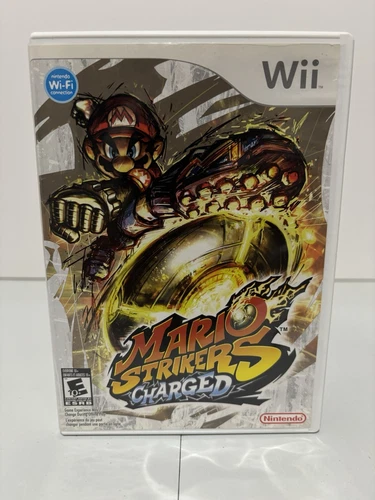 Mario Strikers Charged (Nintendo Wii,2007) Free Shipping!!