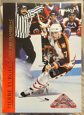 1993-94 Score Pinnacle All-Stars Pierre Turgeon #5 New York Islanders