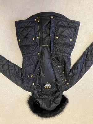 Barbour International Jacke Gr. xl 12/13 Jahre Gr. 152/158 schwarz