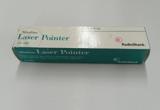 Slimline Laser Pointer LX1100 RadioShack Red Lazer 2000 Manufactured 300FT Range