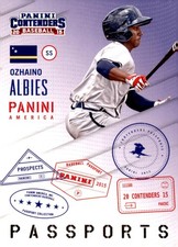 2015 Contenders Passports #16 Ozhaino Albies 