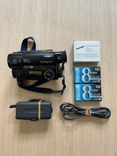 Sony Handycam CCD-TR416 Hi-8 Analog Video Camcorder Camera Tested Read