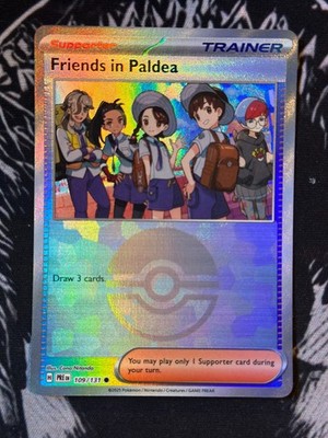 Friends in Paldea - (Poke Ball Pattern) 109/131 Sv: Prismatic Evolutions Holo