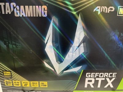 ZOTAC GAMING GeForce RTX 3070 AMP Holo LHR 8GB GDDR6 Graphics Card