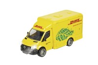 Majorette Grand Series MERCEDES-BENZ Sprinter Dhl Die Cast Metal Light And Sound