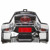 Feu Arriere Scoot Lexus Noir Adaptable Mbk 50 Booster Ng-Yamaha 50 Bump Avec Cli