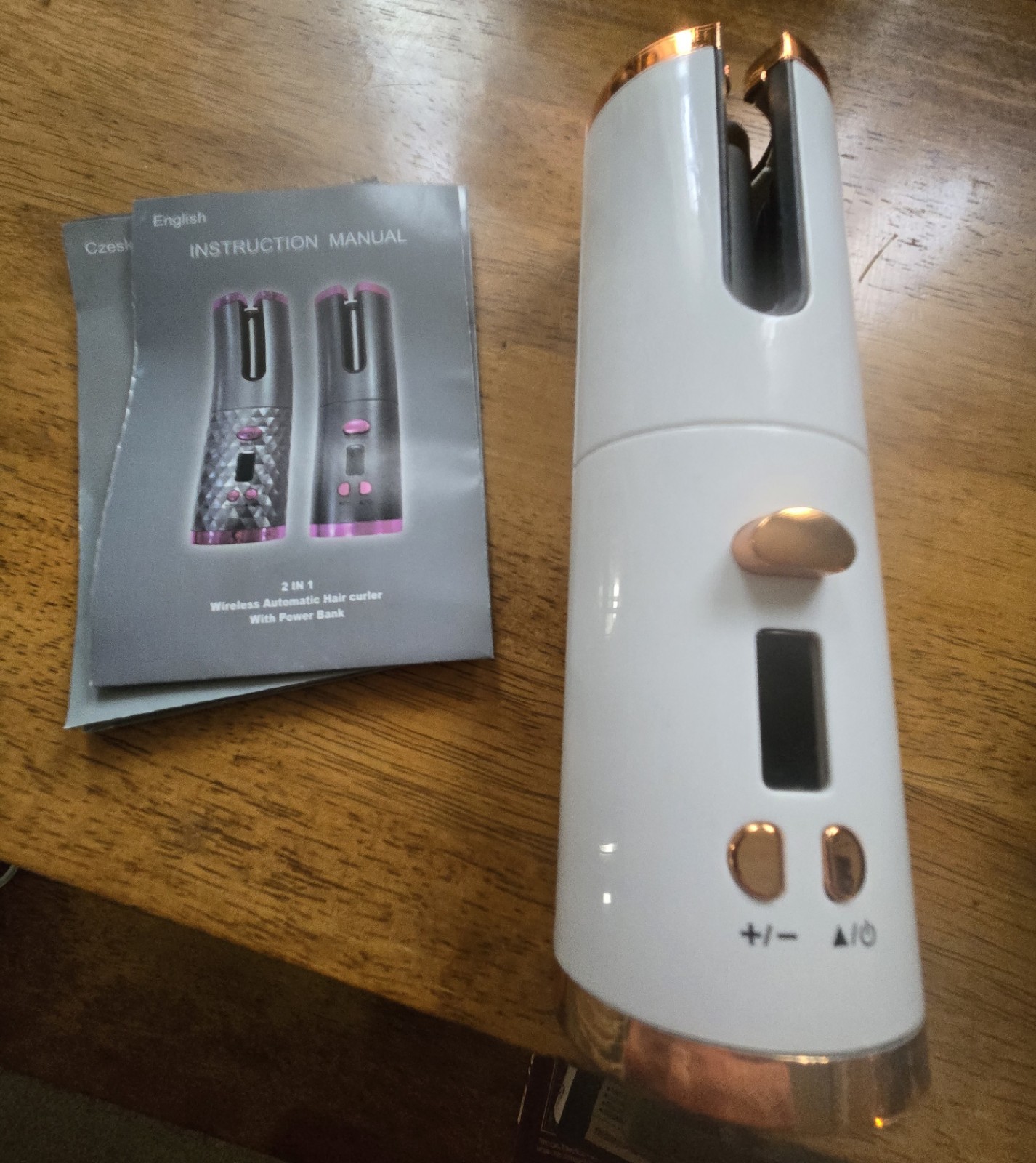 Cordless Automatic Hair Curler, Fast Heating, Usb Rechargeable Curling