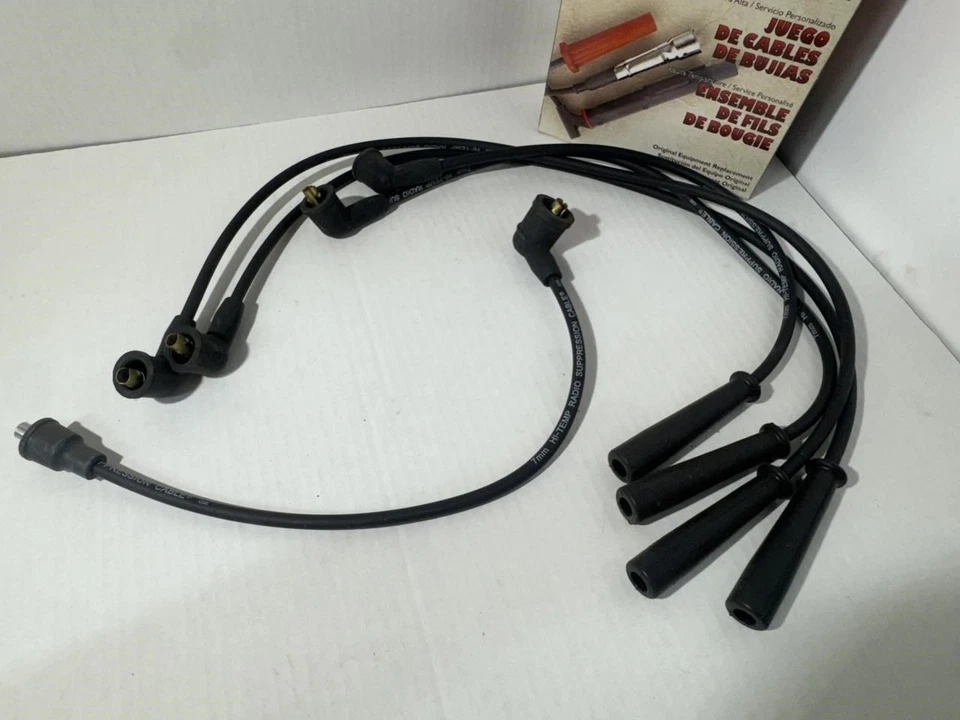 Cables de bujía para Ford Festiva Aspire 1987-1997 y Mercury Tracer 1,3 L 1,6 Foto 2 de 3