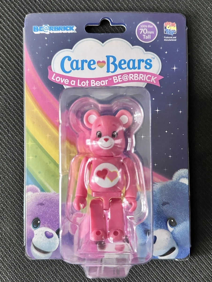 New Medicom 100% Bearbrck 🐻🧱 ~ Care Bear Love at Lot Bear | eBay