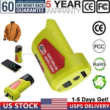 USB Power Charger Adapter Converter for Milwaukee 12V 48-59-1201 Li-ion Battery
