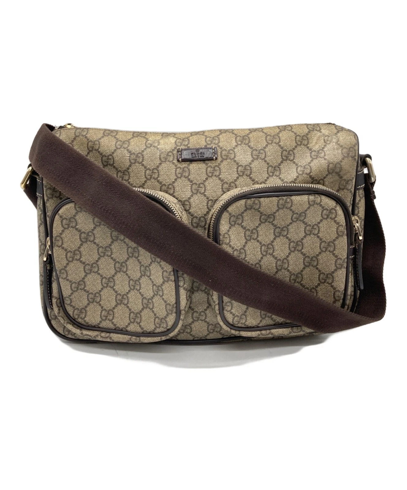 Gucci — Gucci GG 246881 Beige Shoulder Bag #TFB6993