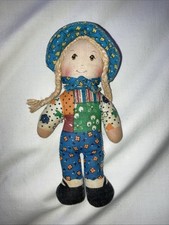 VTG 1970s KNICKERBOCKER Mini 6" The Original HOLLY HOBBIE Rag Doll