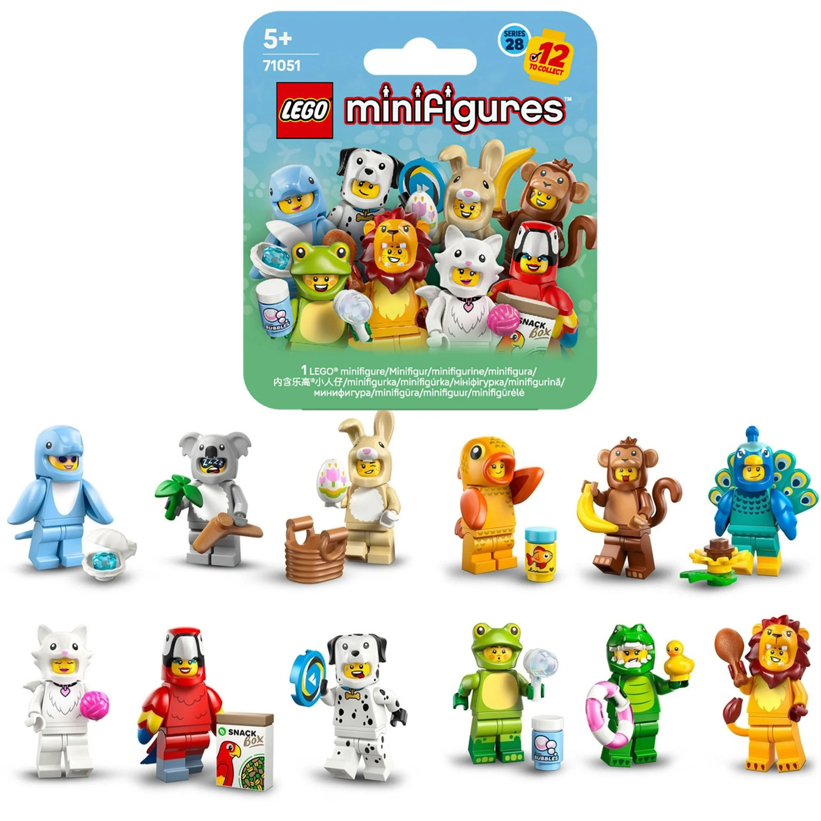 LEGO Series 28 Animal Costume SEALED Set of 12 Minifigures 7