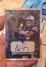 2024 Wild Card 7 Card StudsJokers Wild - Avery Johnson #7JW-AJ silver Foil /1 RC