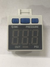 SMC ISE35-R-65-P Digital Pressure Switch 0-150 PSI PNP 12-24VDC
