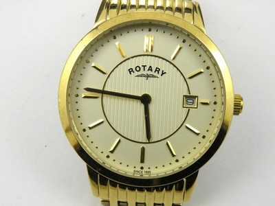 Herren Rotary GB00248/03 klassische Luxus Quarz Dress Watch - 100m