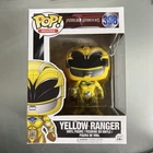 Funko Pop! Movies : Power Rangers - Yellow Ranger #398 VAULTED w protector