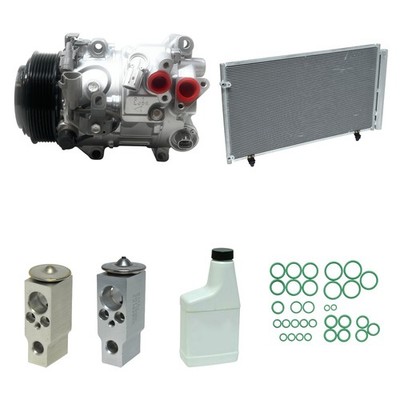 AC Compressor & Condneser Kit Fits Toyota Sienna 2011-2016 With Rear A/C