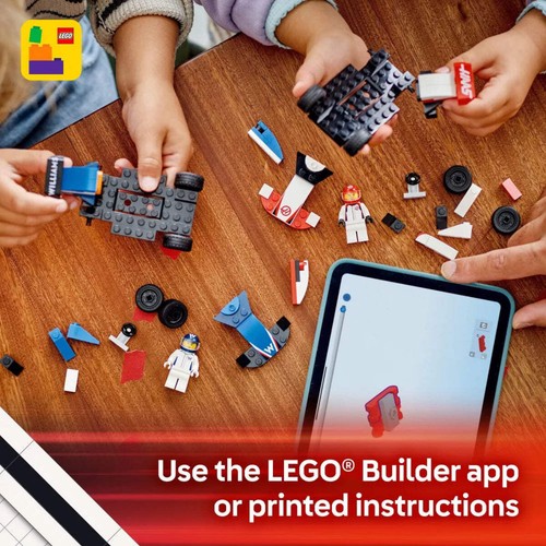 LEGO® City F1 Williams Racing & Haas F1 Race Car Building Set 60464, 92 Pieces - Picture 4 of 6