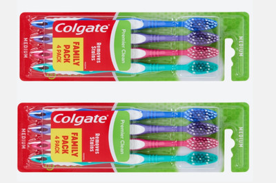 8x Colgate Zahnbürsten Zahnbürste Familien Packung Vorteilspack Premier Medium