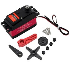 60kg Metal Gear Digital Steering Servo For Axial SCX6 1/6 RC Car Parts 6-8.4v