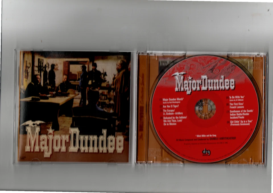 Major Dundee Daniele Amfitheatrof Mitch Miller and the Gang CD OST Soundtrack - Bild 2 von 2