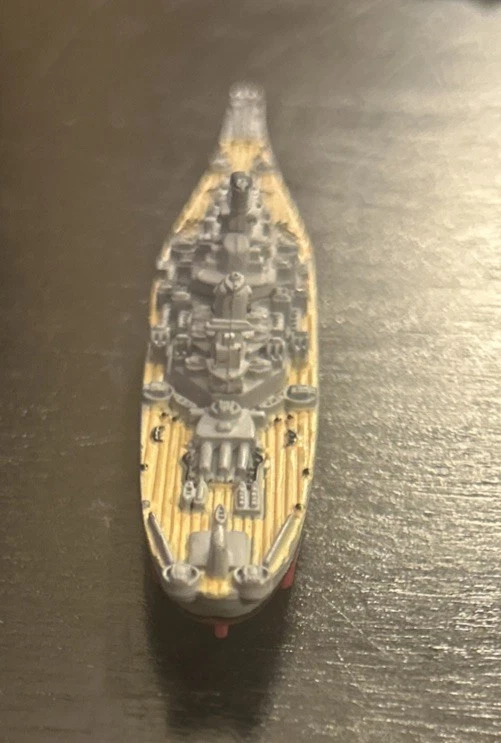 MICRO MÁQUINAS Acorazado Militar Clase Iowa Galoob LGTI 1995 (H28) Foto 4 de 4