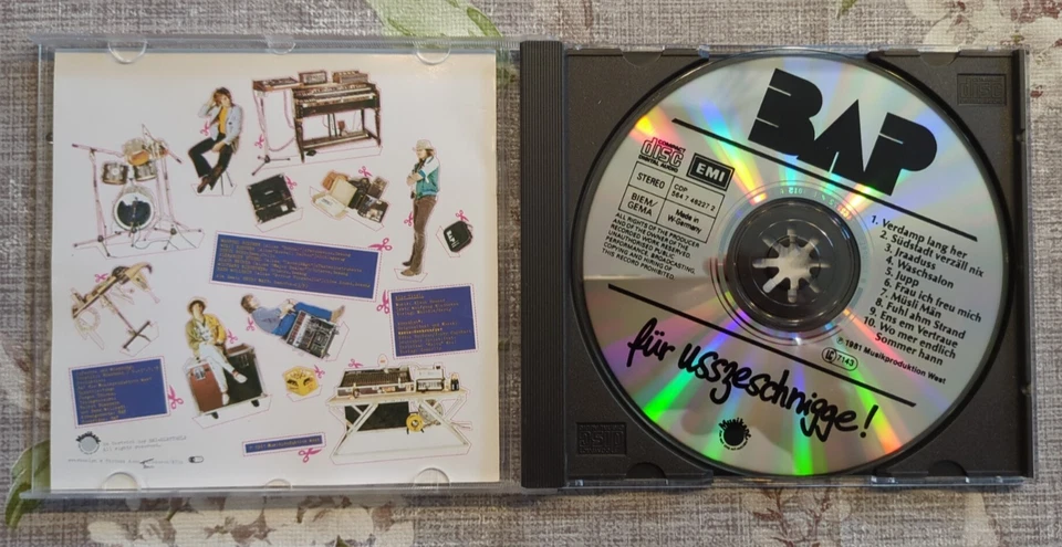 BAP Für usszeschnigge! (1981) [CD] - Bild 2 von 4