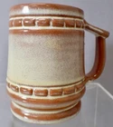 Vintage Frankoma Pottery Desert Gold C10 Barrel Coffee Tea Mug Cup 10oz