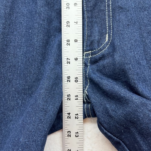 Jeans uomo Canyon Creek foderato in pile dritto taglia 32 x 34 - lavaggio scuro vita media - Foto 6 di 11