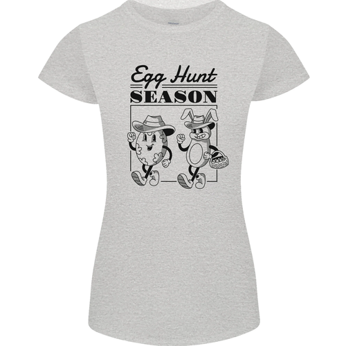 Easter Egg Hunt Season Womens Petite Cut T-Shirt - Picture 6 of 9