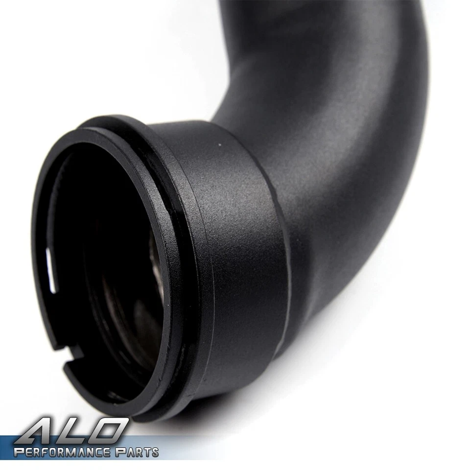 New Fit For Benz W212 E200 / E250 Aluminum Air Intake Hose Black + Clamps Kit - Image 3 of 4