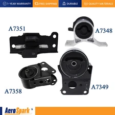 4PC Engine Motor & Transmission Mount for 2004-2009 Nissan Quest V6 3.5L AUTO