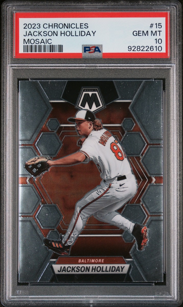 2023 Panini Chronicles Mosaic #15 Jackson Holliday PSA 10 | eBay 2023 Panini Chronicles Mosaic #15 Jackson Holliday PSA 10 | eBay