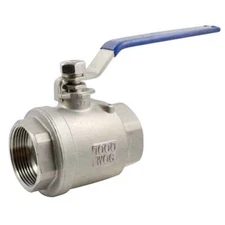 US stock 1-1/2" 1.5 inch NPT Threaded Full Port Ball Valve Stainless Steel SS316