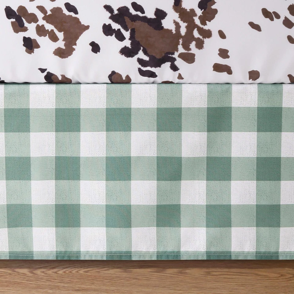 Conjunto de roupa de cama Boho Farm patchwork 3 peças berço menino por The Peanutshell - Imagem 4 de 4