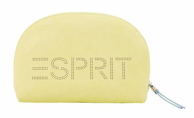 ESPRIT Susie Dixe Big Cosmetic Bag Kosmetiktasche Tasche Light Yellow Gelb Neu