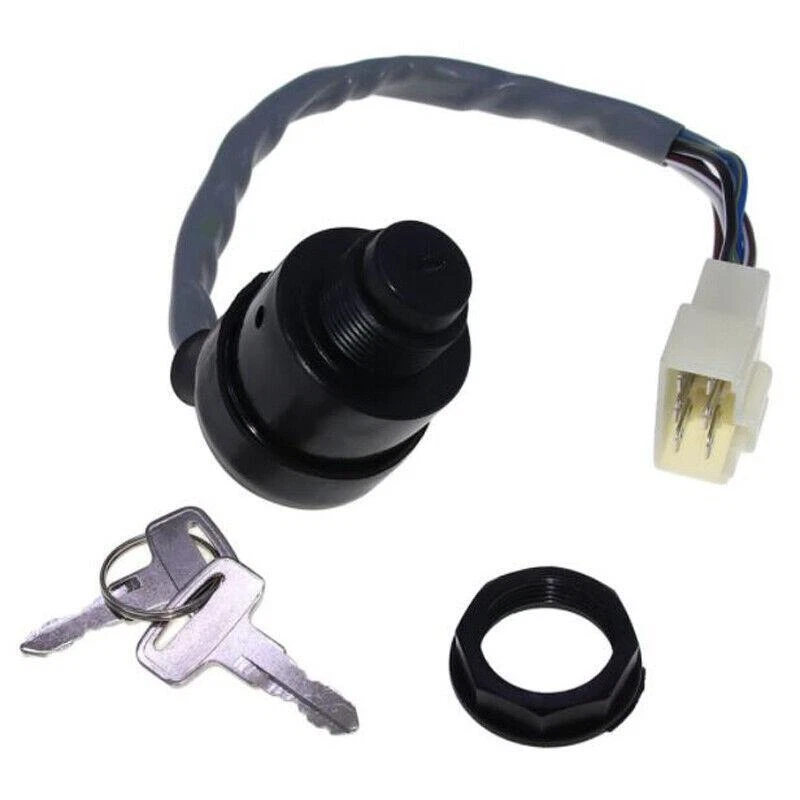 Universal Ignition Starter Switch For Motorcycle Motorbike ATV with 2 Keys Set - Imagem 4 de 4