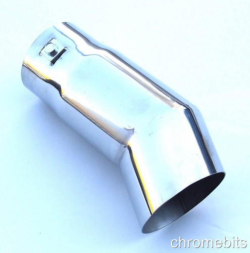 CHROME EXHAUST PIPE MUFFLER TIP FOR SUZUKI VITARA SAMURAI SWIFT JIMNY ALTO NEW - Foto 1 di 1