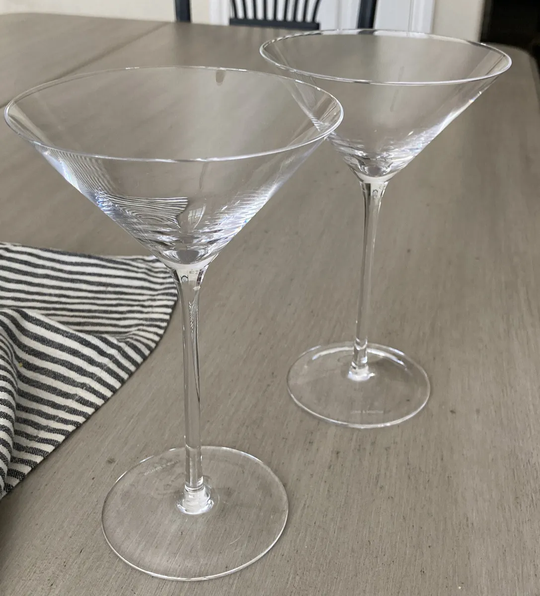 Martini Glass x 2 6oz, Clear | Bar | LSA Drinkware