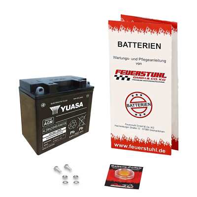 YUASA Batterie Atala Byte 50, 1997-2001, wartungsfrei startklar, inkl 7,50 Pfand