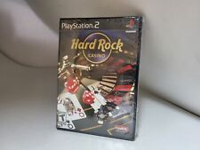 MINT Hard Rock Casino game for Playstation 2 PS2 NTSC NEW Never used #P21