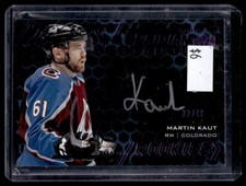 2020-21 SPx UD Black Obsidian Rookie Script Purple Martin Kaut RC Auto /49