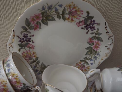 Paragon "Country Lane" 21 piece Tea Set - Porcelain china - Made in England - Picture 9 of 18
