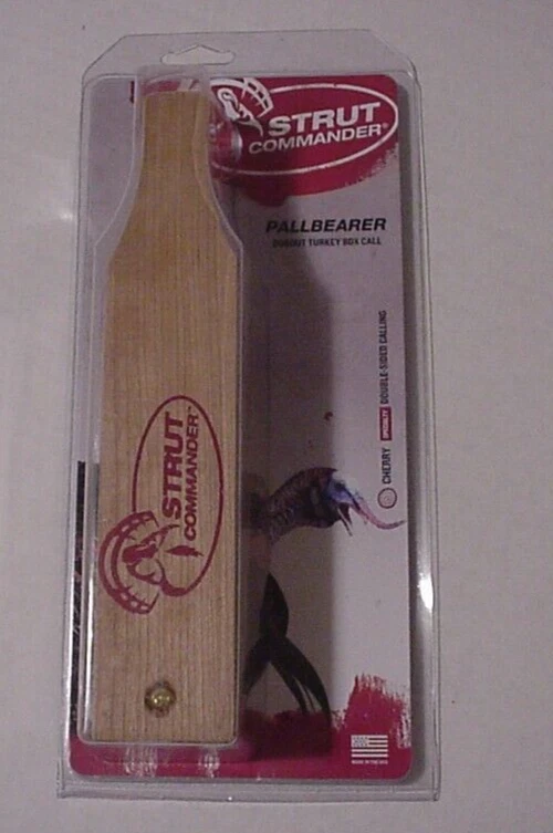 Turkey Hunting Box Call STRUT COMMANDER® Dugout Pallbearer Poplar Wood New Pack! - Image 3 of 3